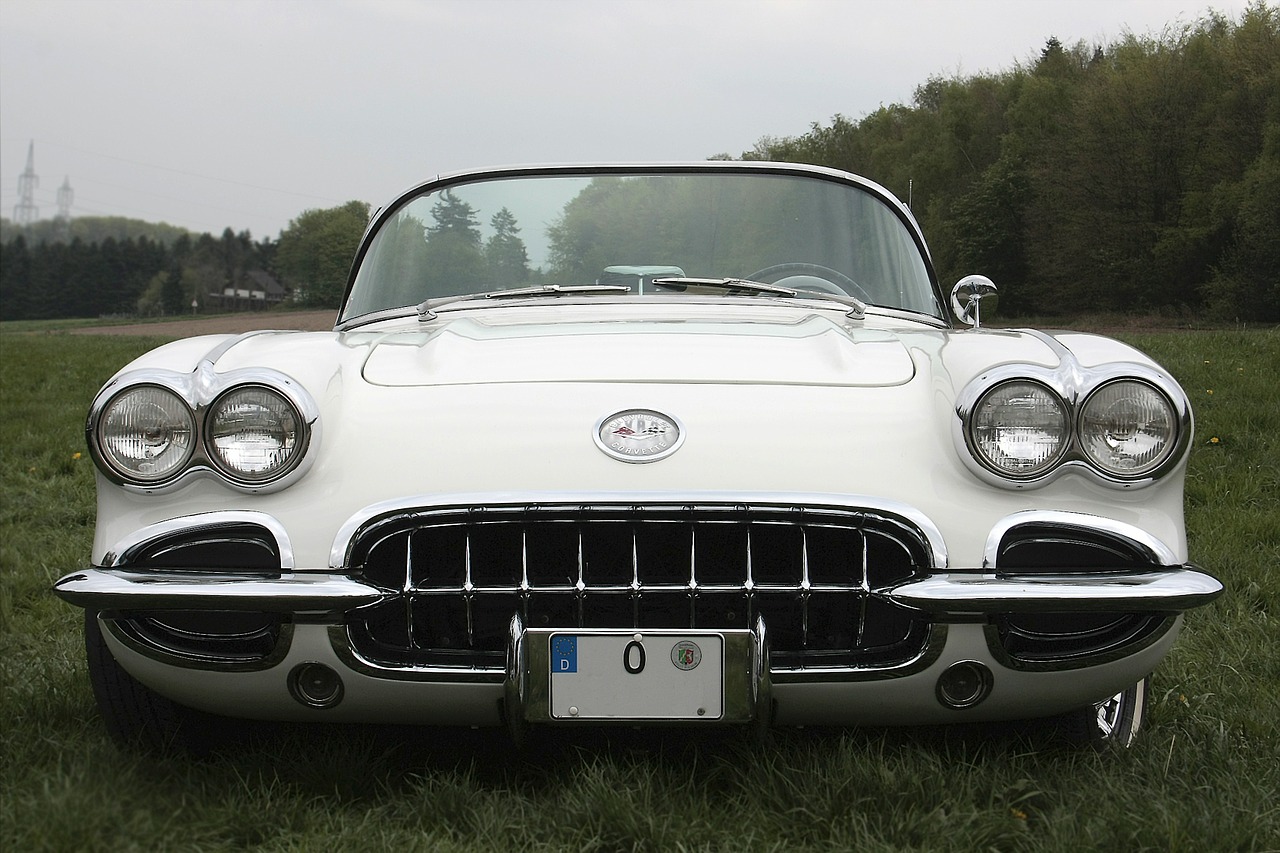 oldtimer corvette auto free photo