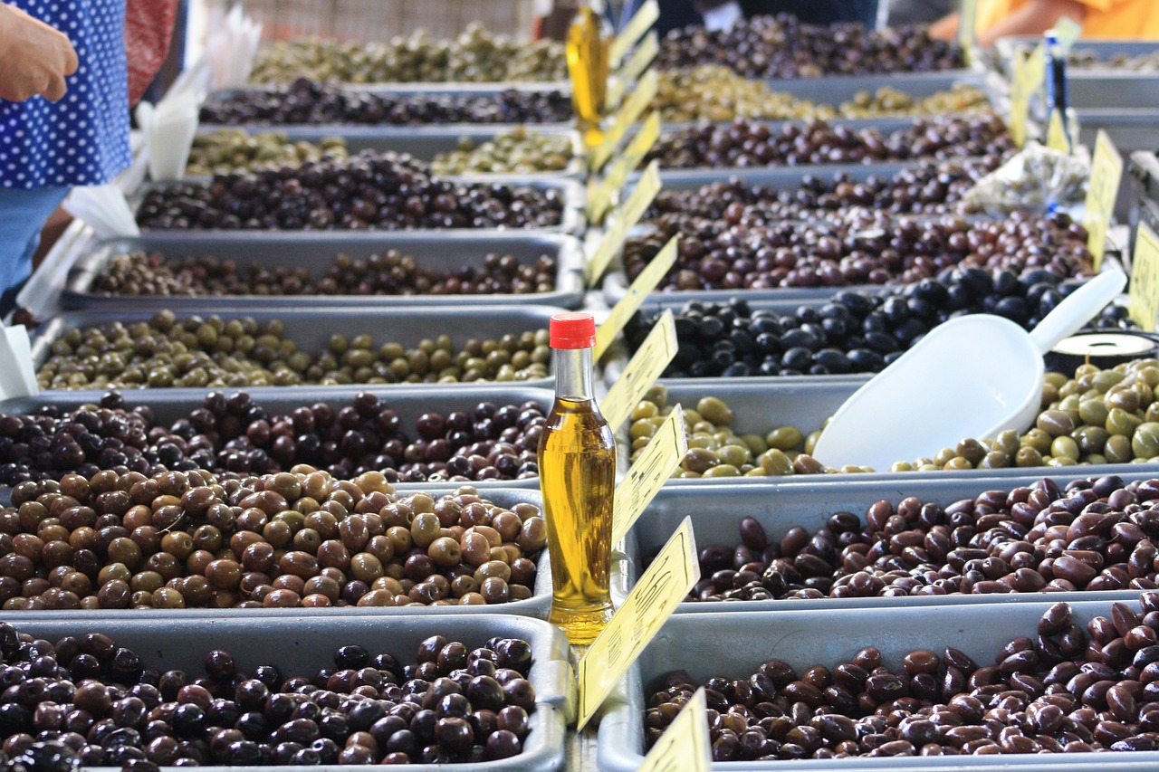olive greek vendor free photo