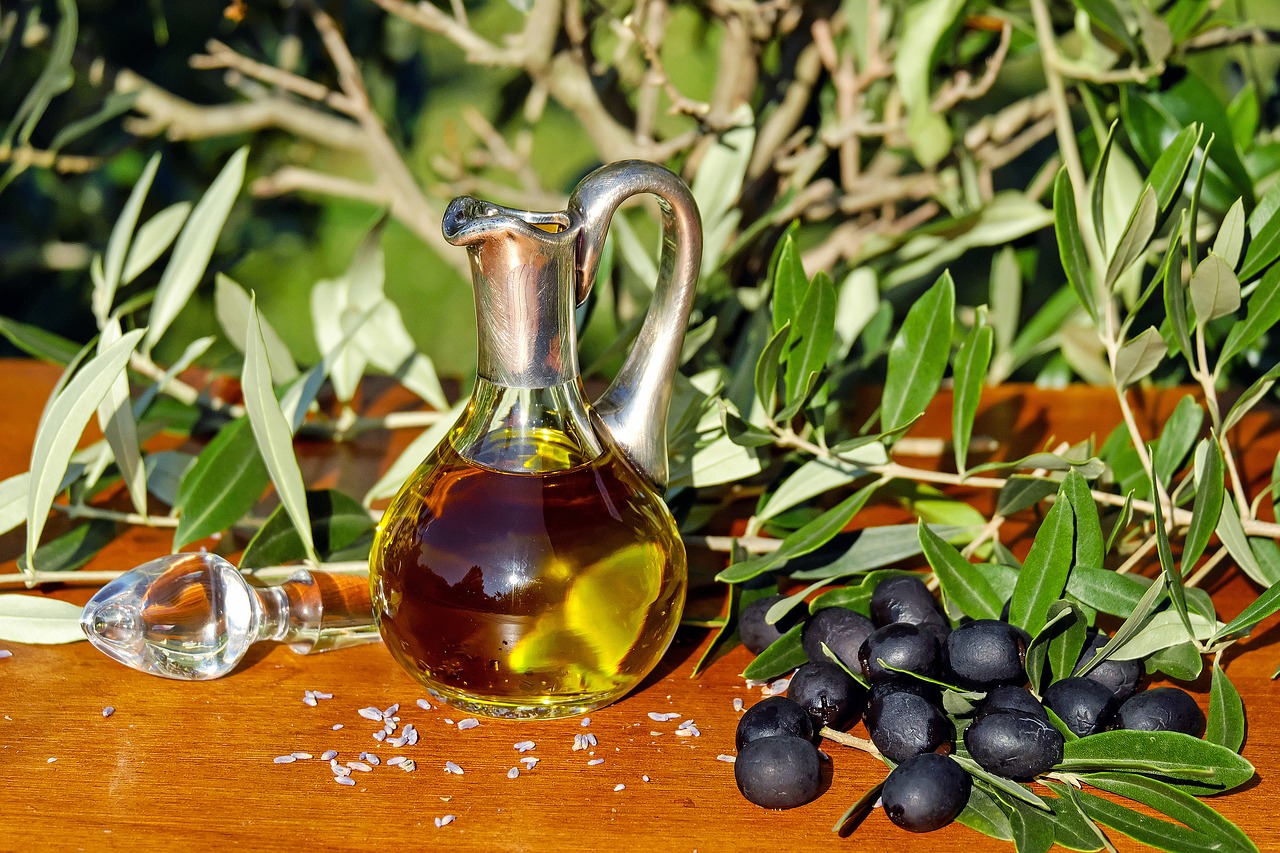 olive oil oil food free photo