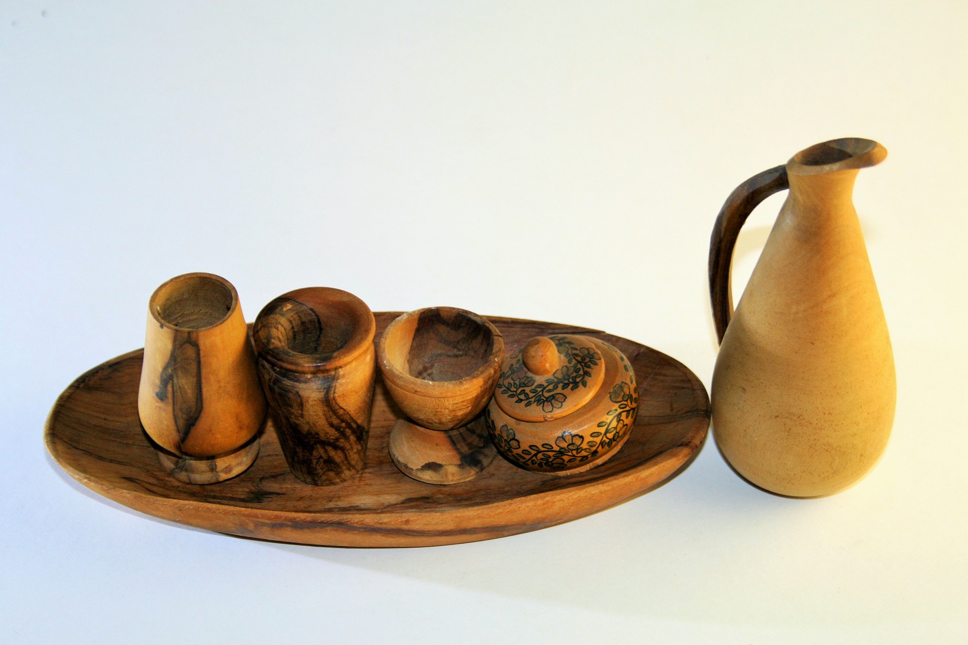 wood olive vessels free photo