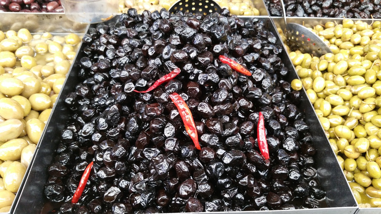 olives market black olive free photo