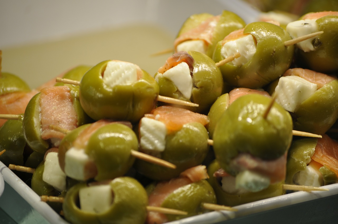 olives stuffed olives tapas free photo