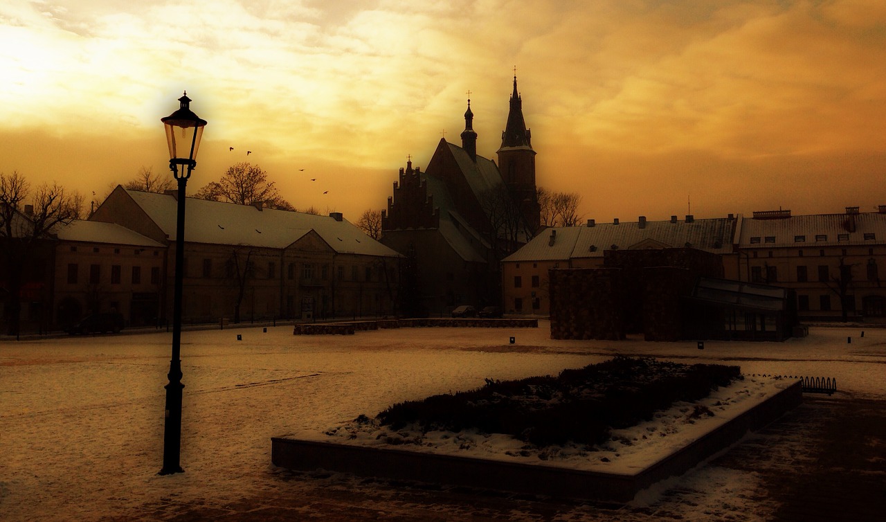 olkusz poland the market free photo