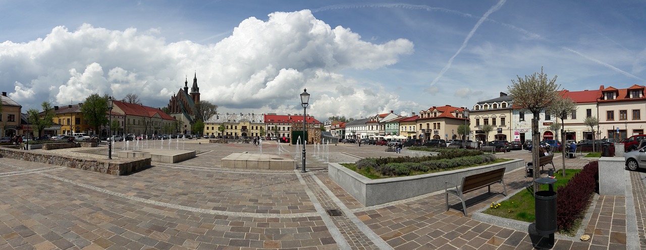 olkusz panorama architecture free photo