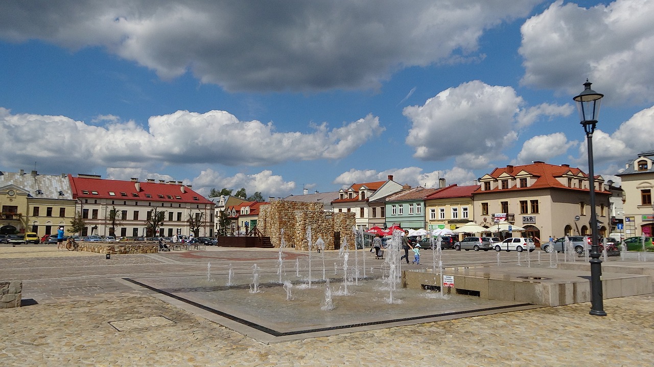 olkusz poland the market free photo