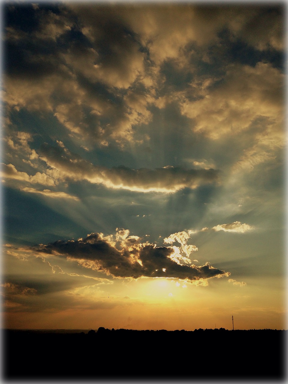 olkusz poland sunset free photo
