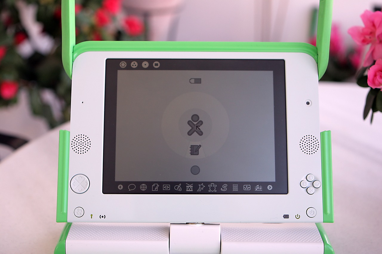 olpc computer retro free photo