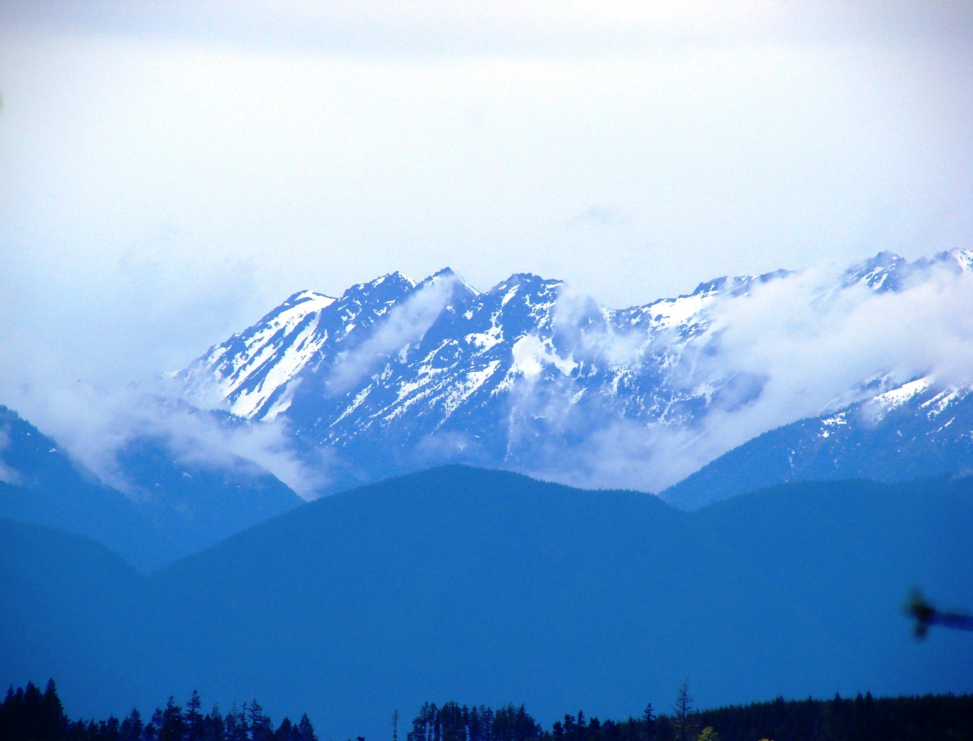 mountains snow mountain range free photo