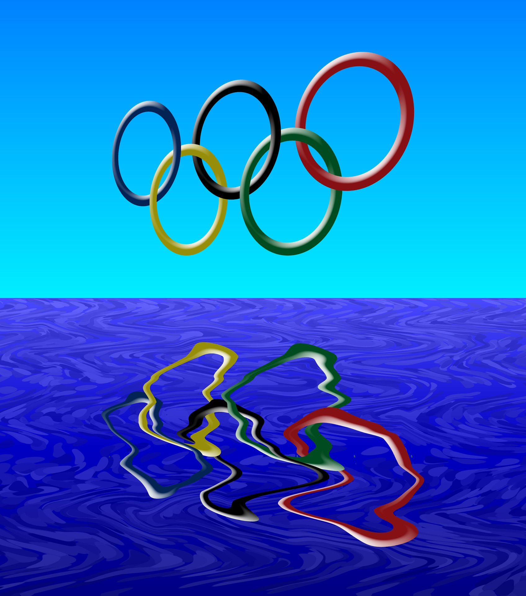 olympic rings sports free photo