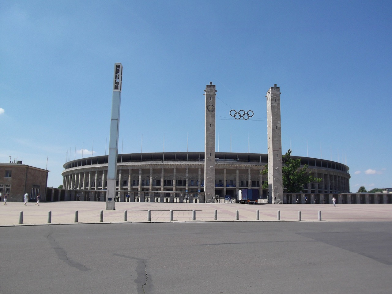 olympic stadium olympiad berlin free photo