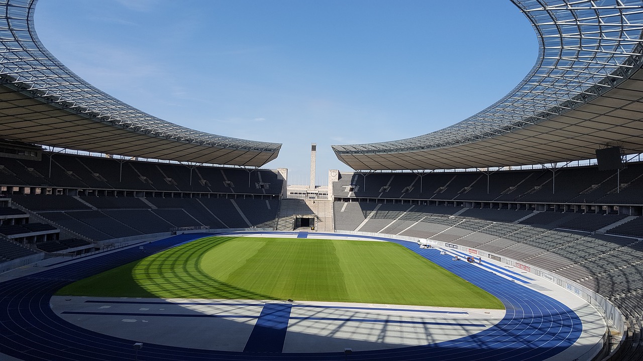 olympic stadium berlin stadium free photo