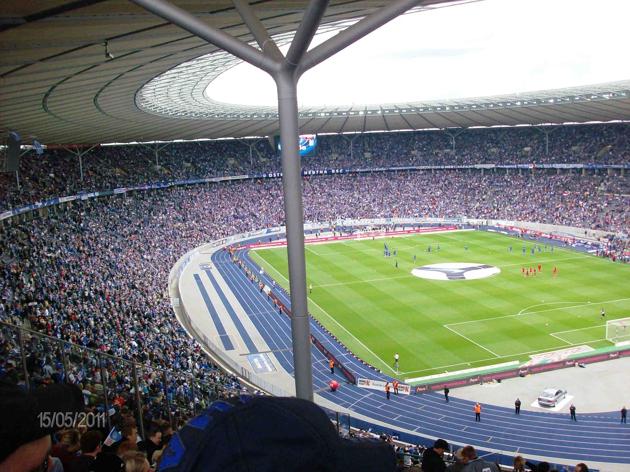 olympic stadium stadium football free photo