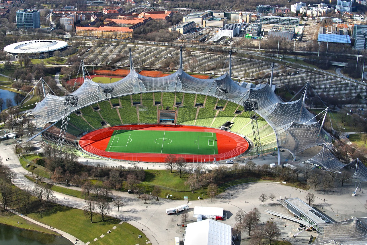 olympic stadium munich stadium free photo