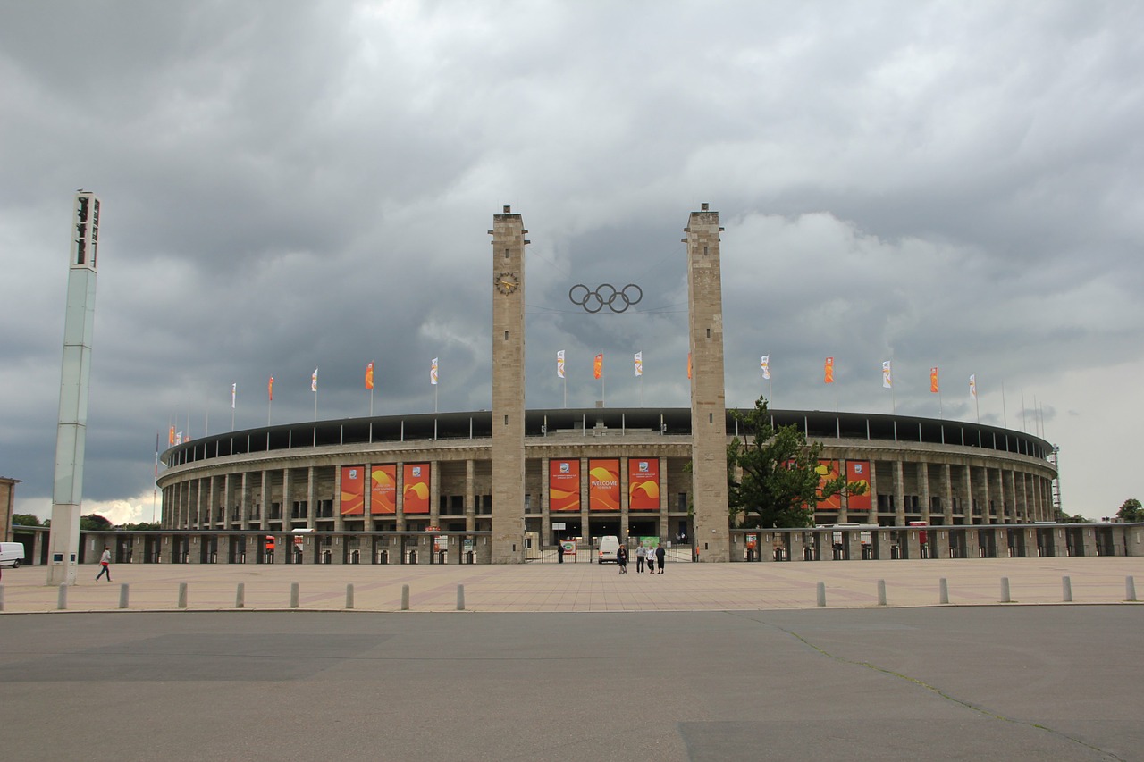 olympic stadium women's world cup berlin free photo