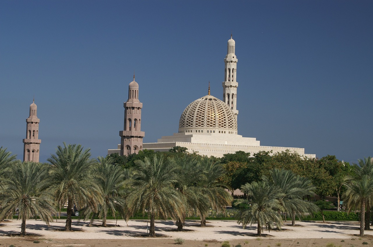 oman muscat mosque free photo