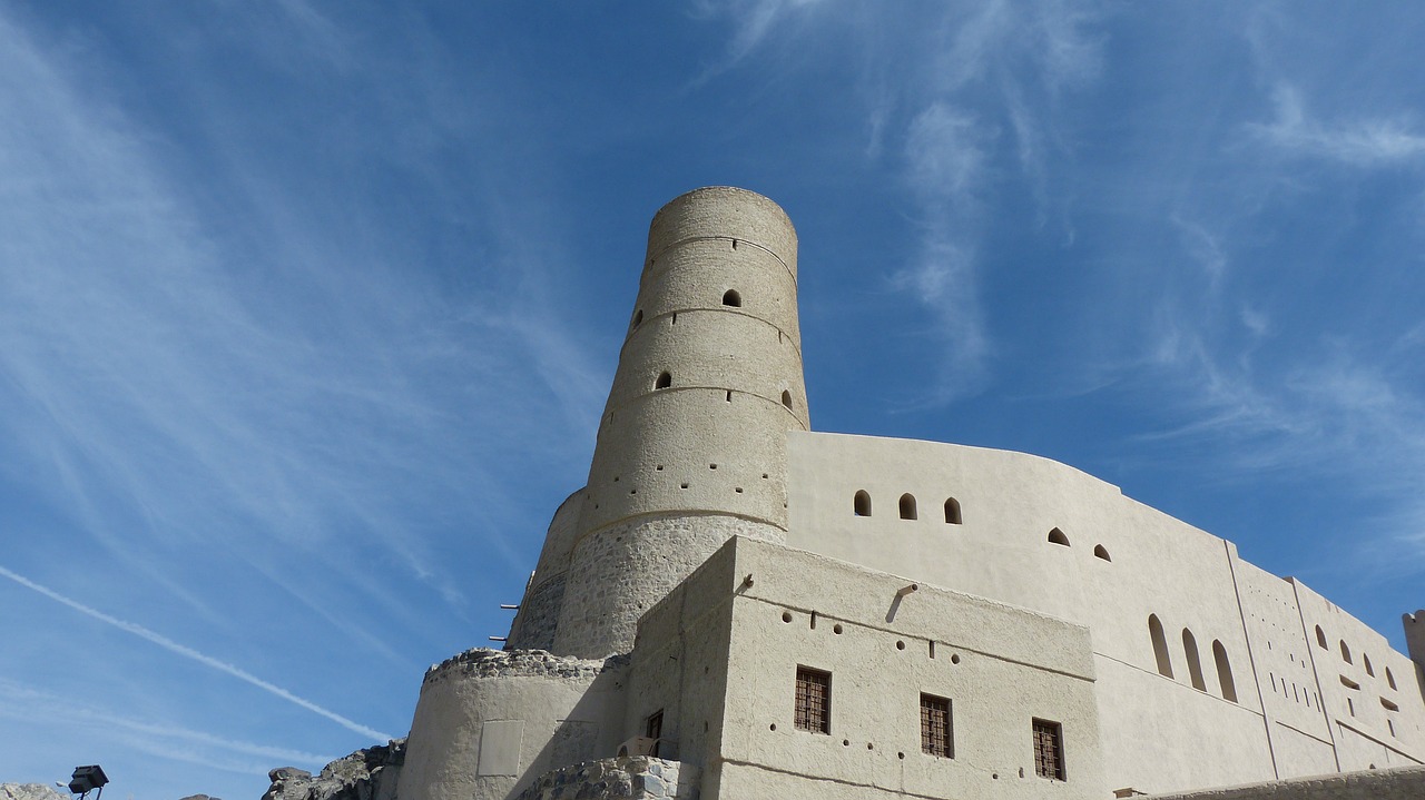 oman fortress castle free photo