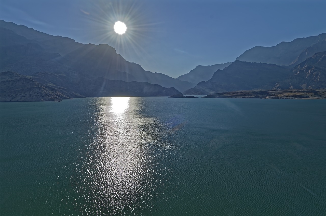 oman  wadi-dayqa dam  reservoir free photo