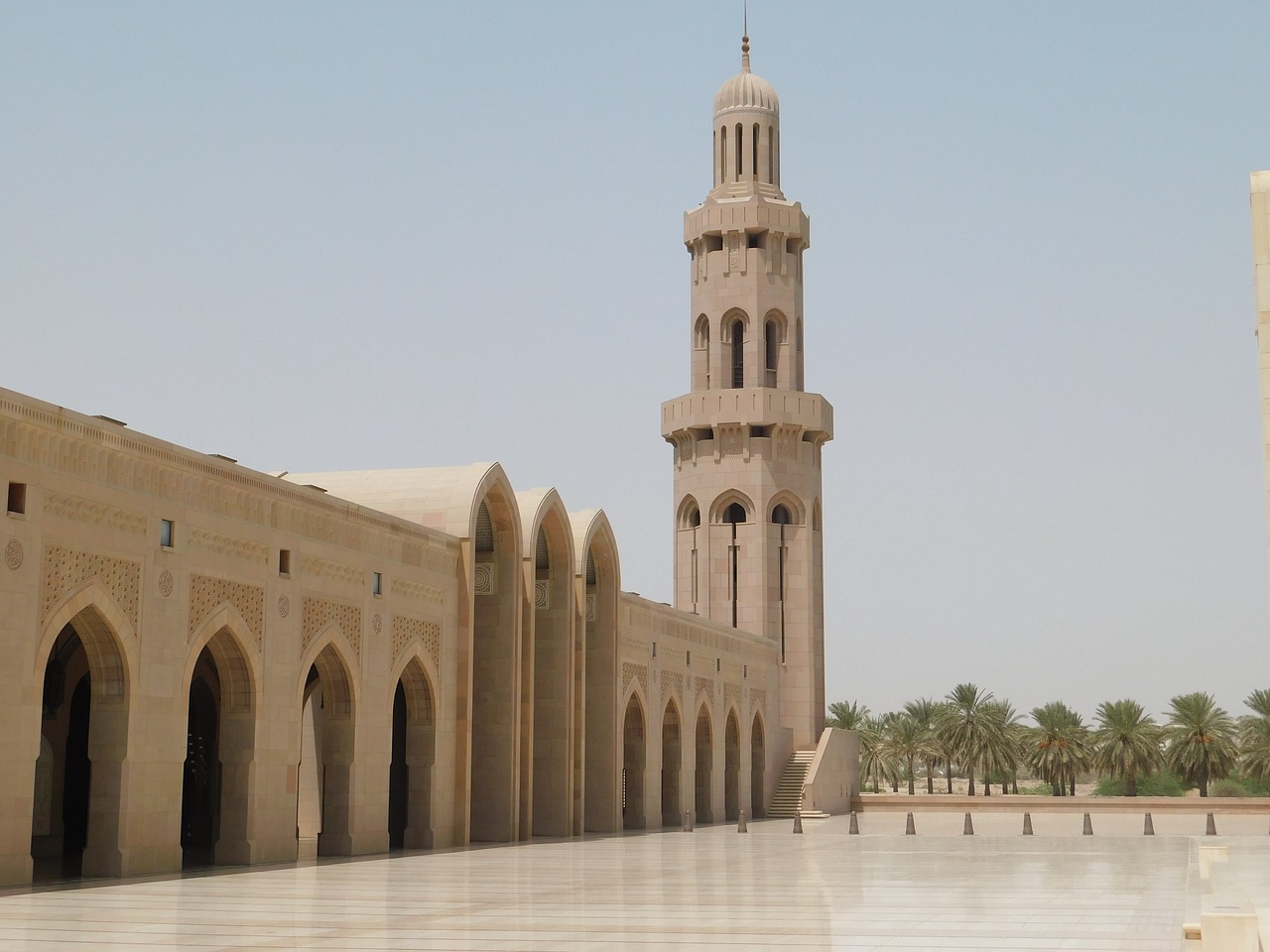 oman  travel  mosque free photo