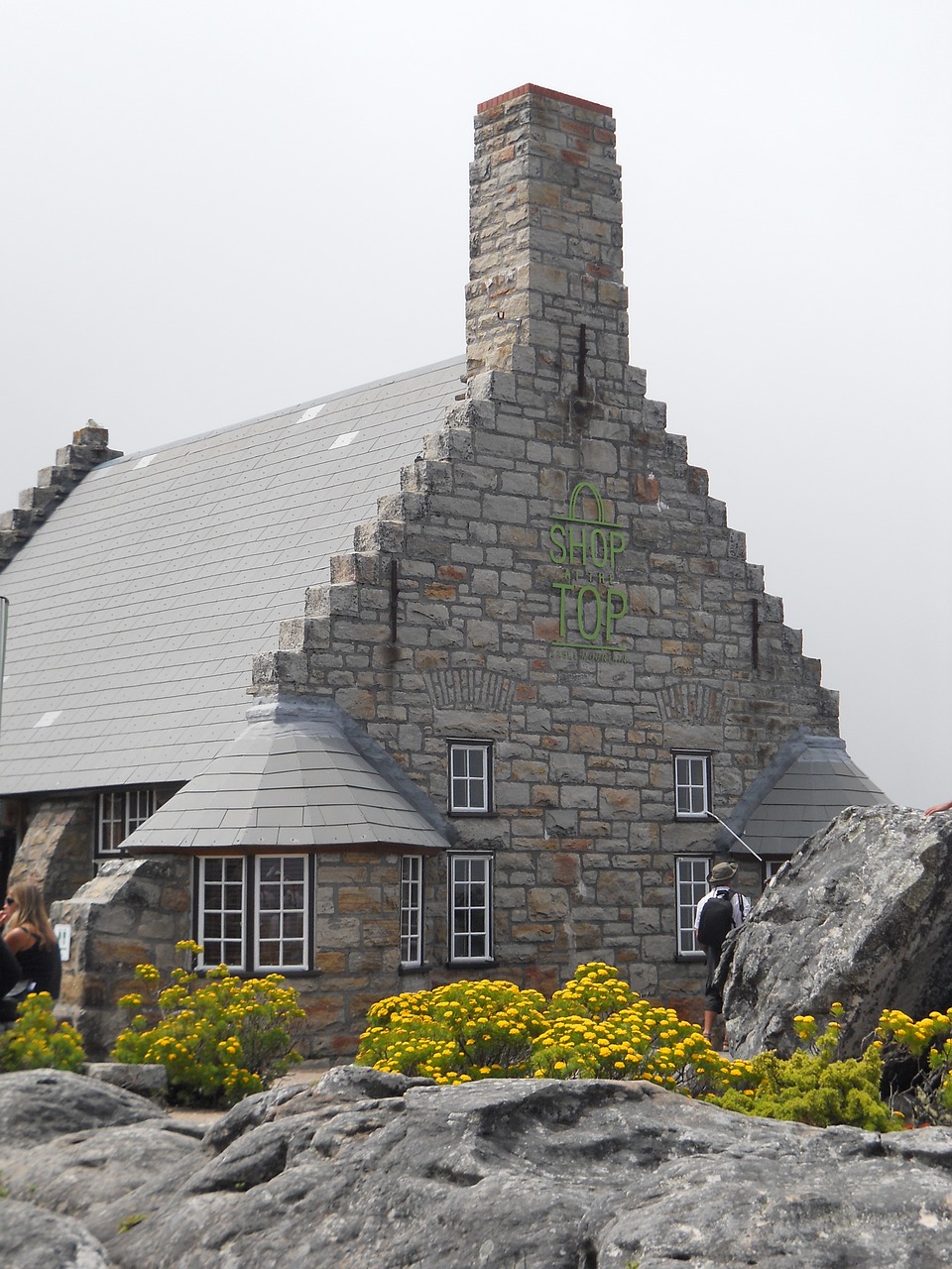 on table mountain house on table mountain south africa free photo
