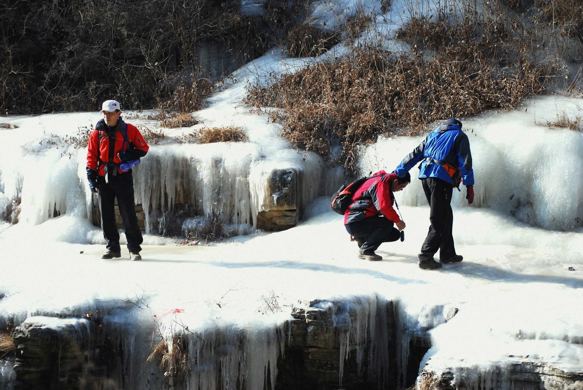 people ice slip free photo