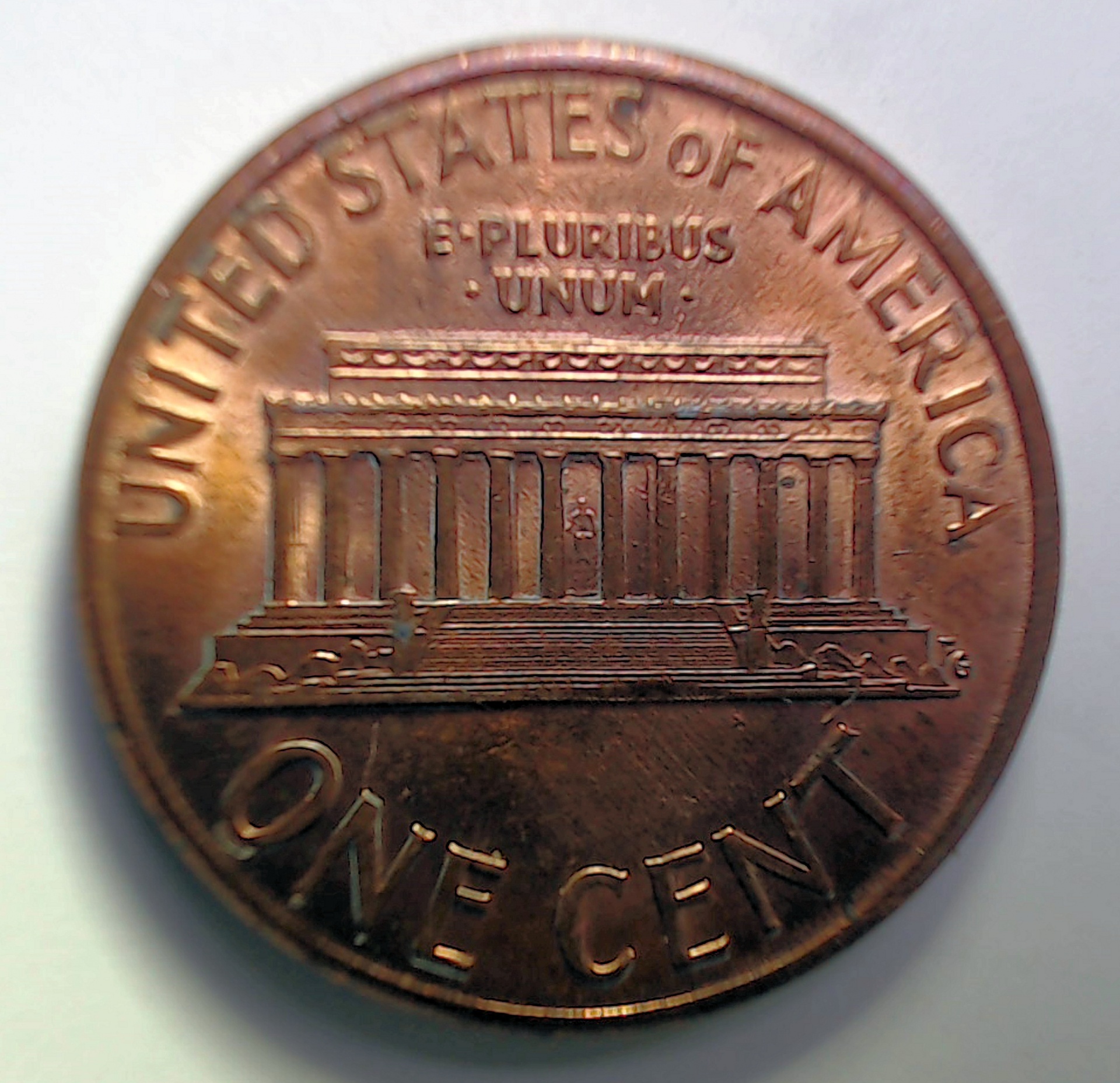 cent penny reverse free photo