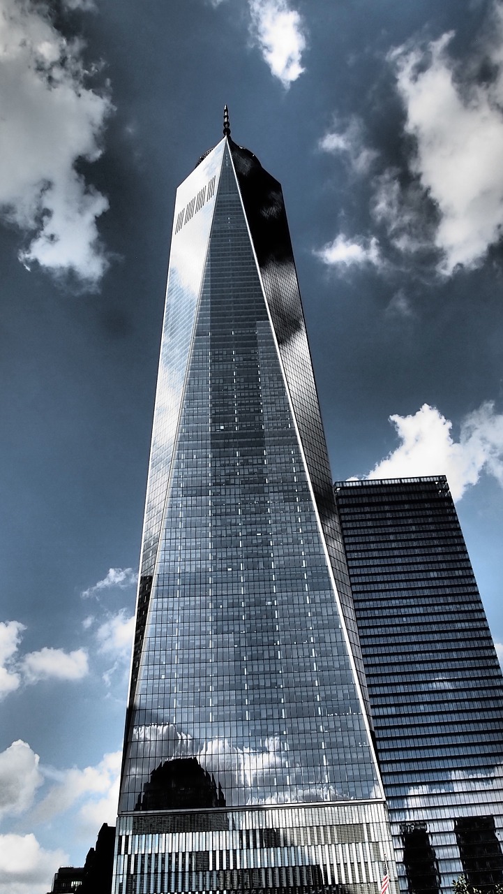 one world trade center new york usa free photo