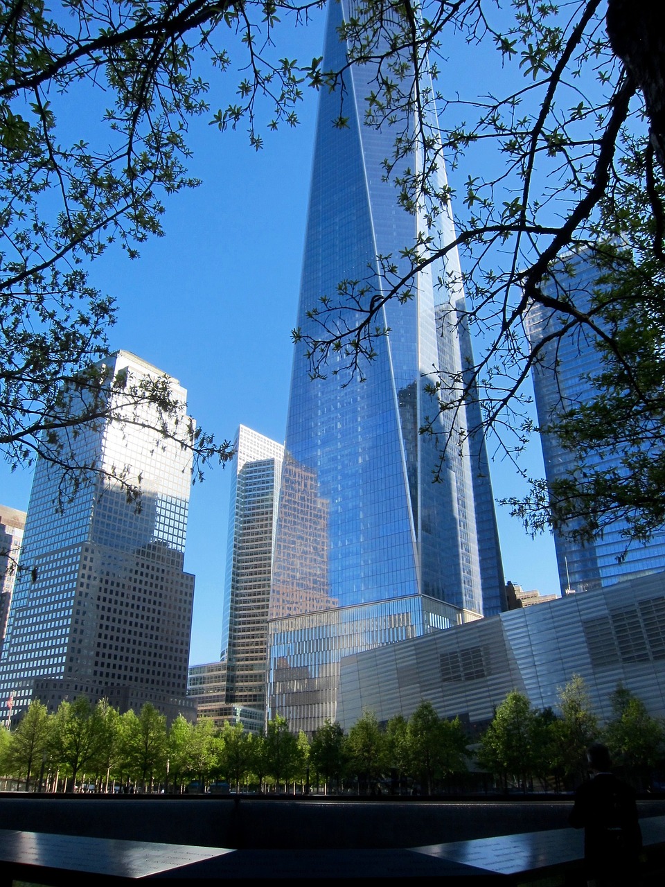 one world trade center new york manhattan free photo