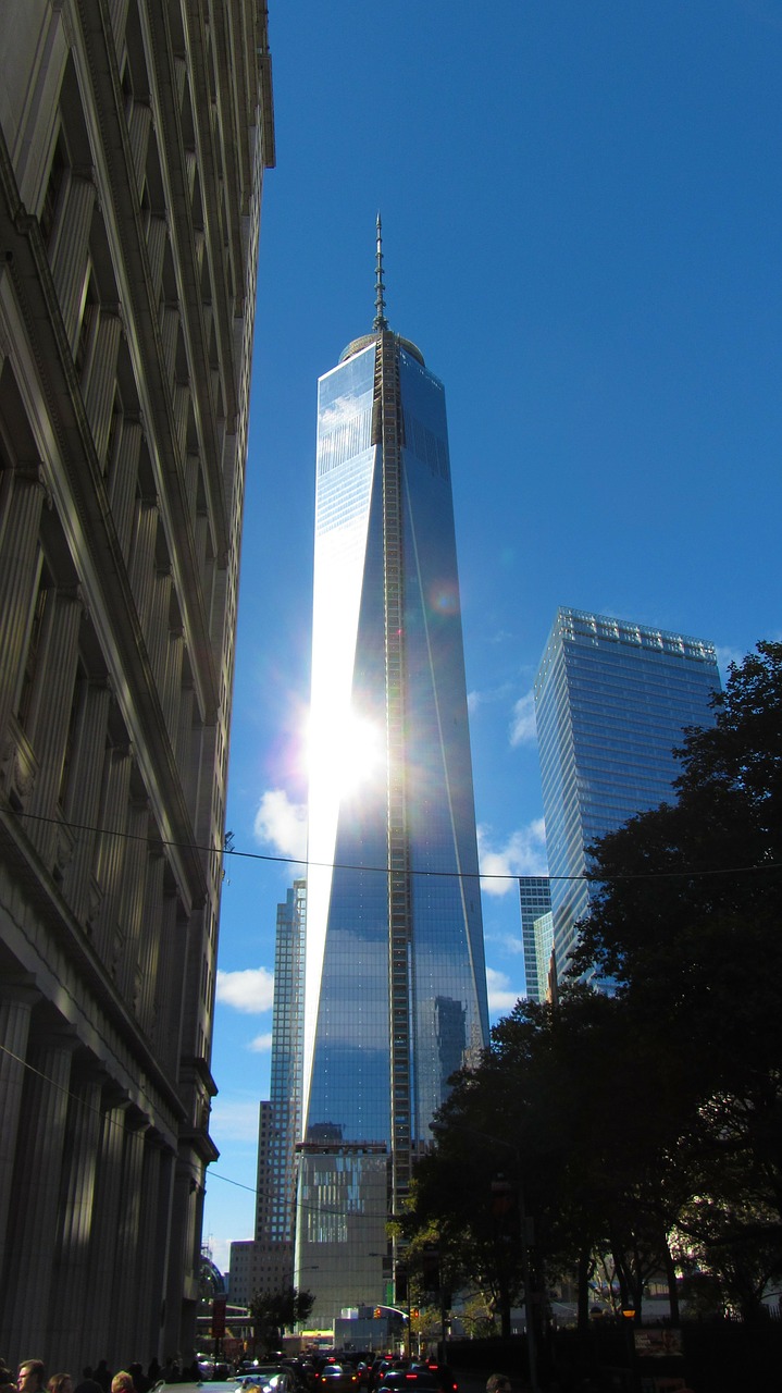 one world trade center manhattan ground zero free photo