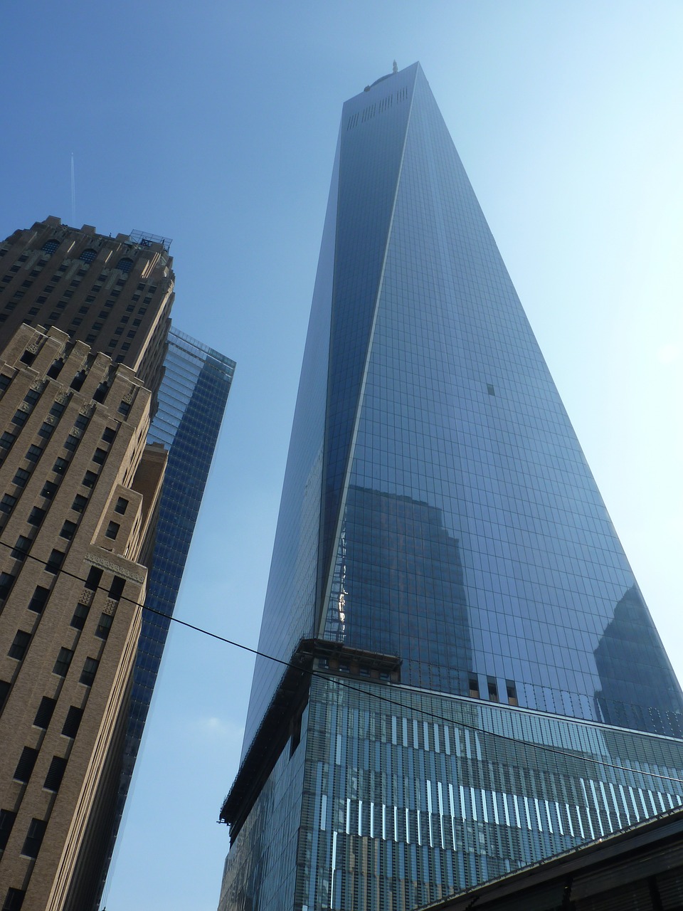 one world trade center building usa free photo