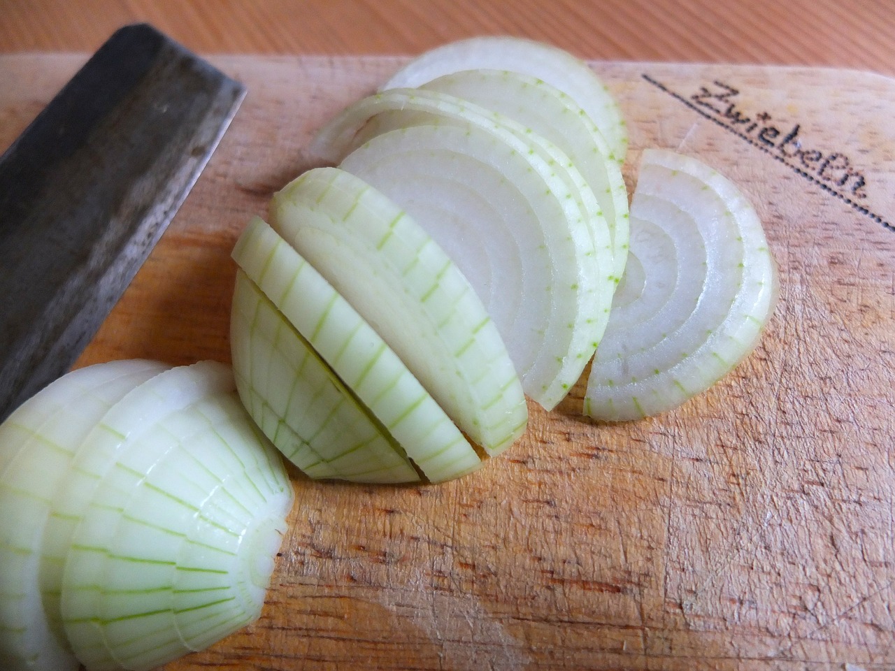 onion onion rings knife free photo
