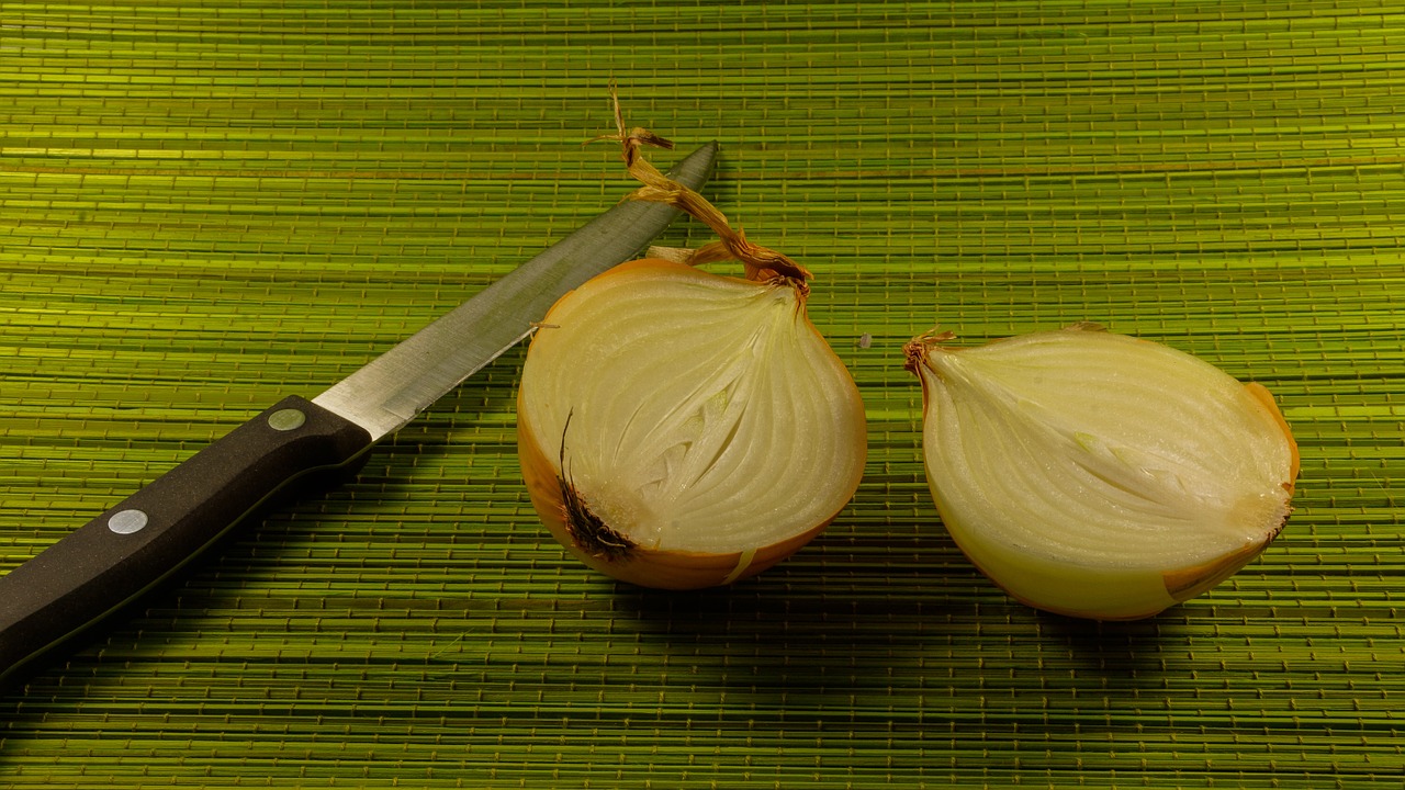 onion food cooking free photo
