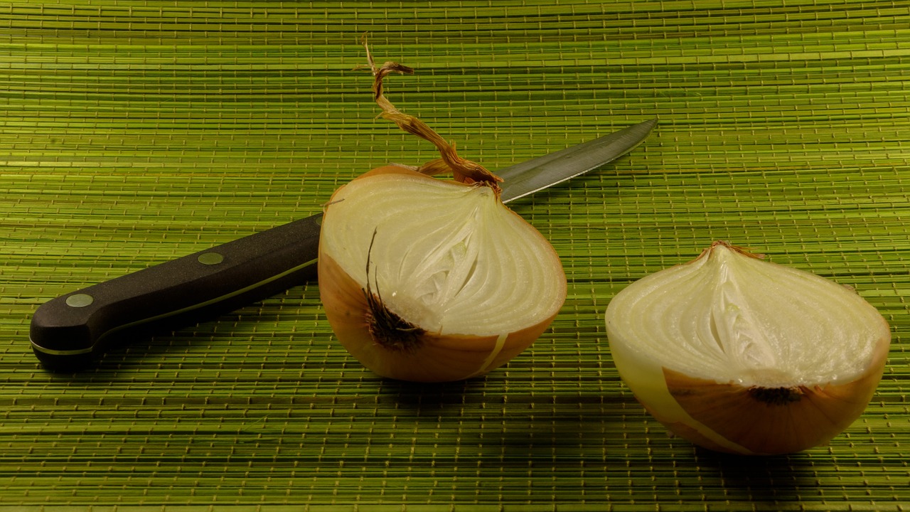 onion food cooking free photo