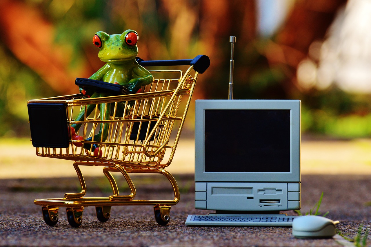 online shopping shopping cart shopping free photo