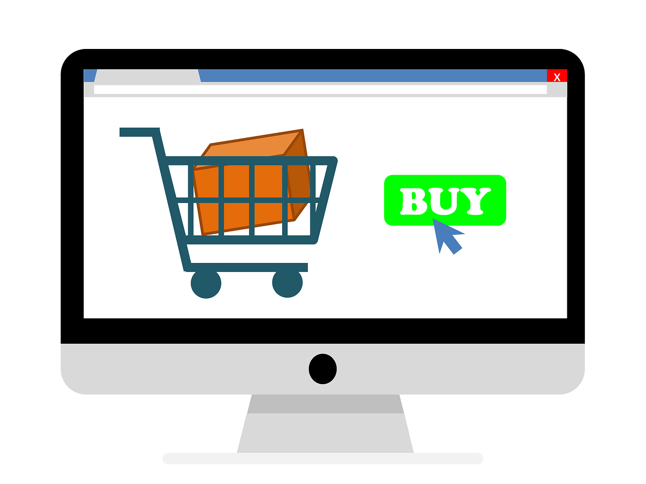 online shopping cart buy free photo