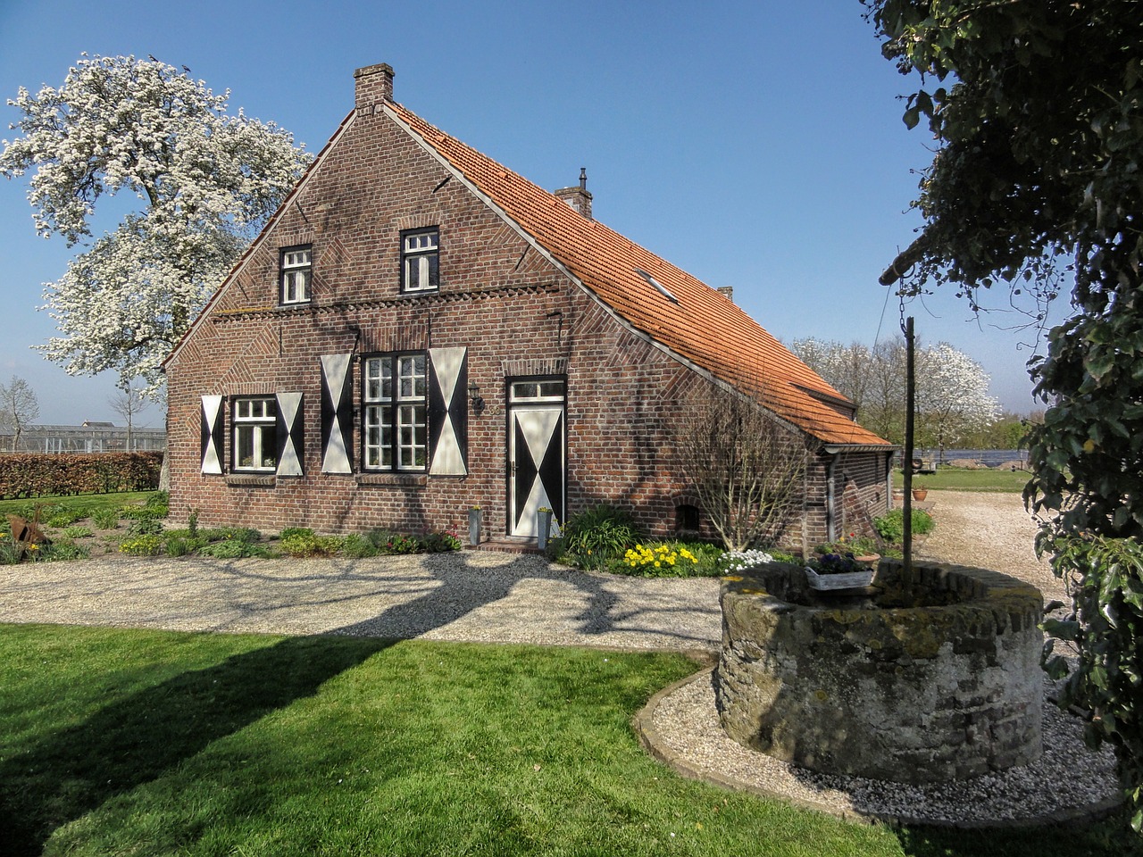oostrum netherlands house free photo