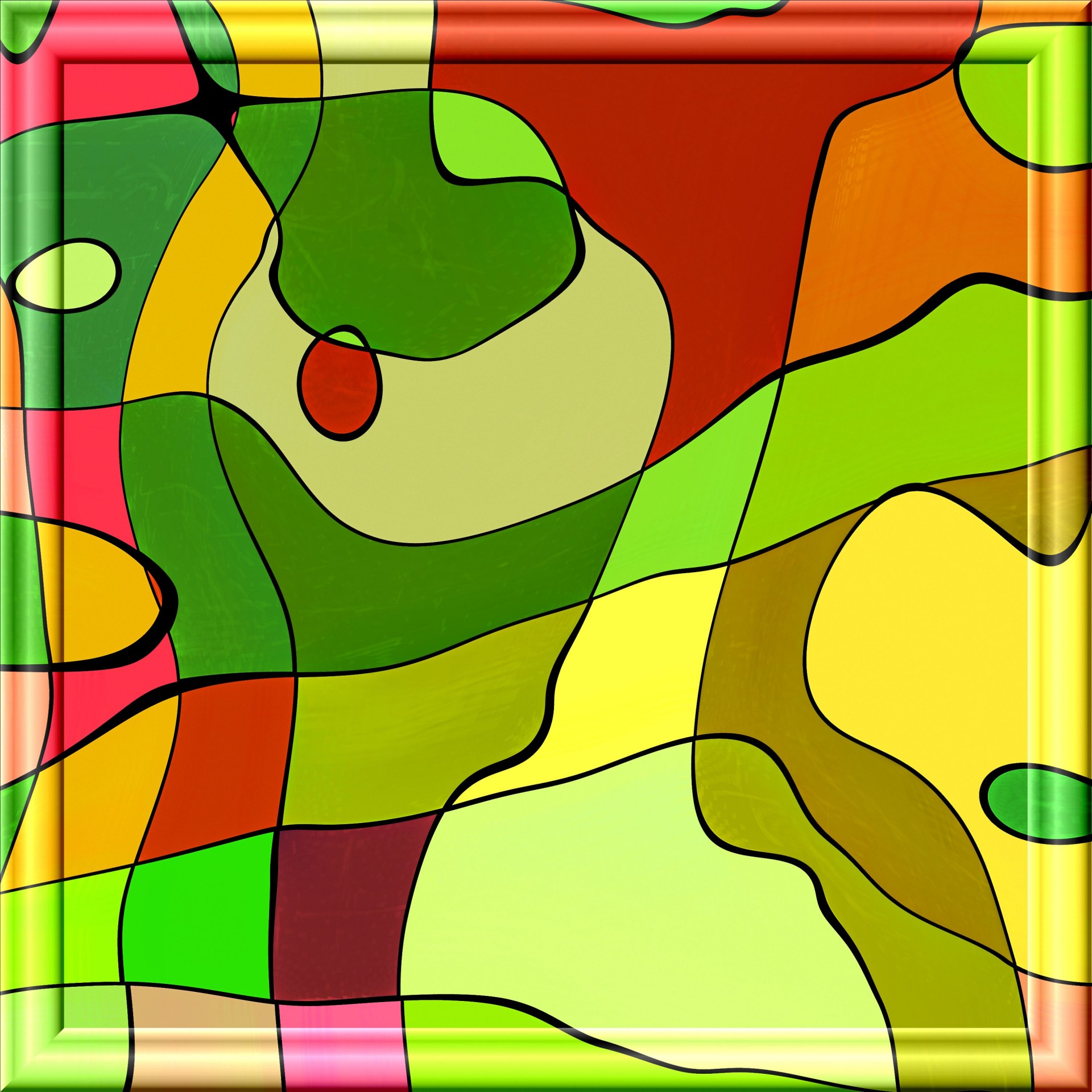 color op art drawing free photo
