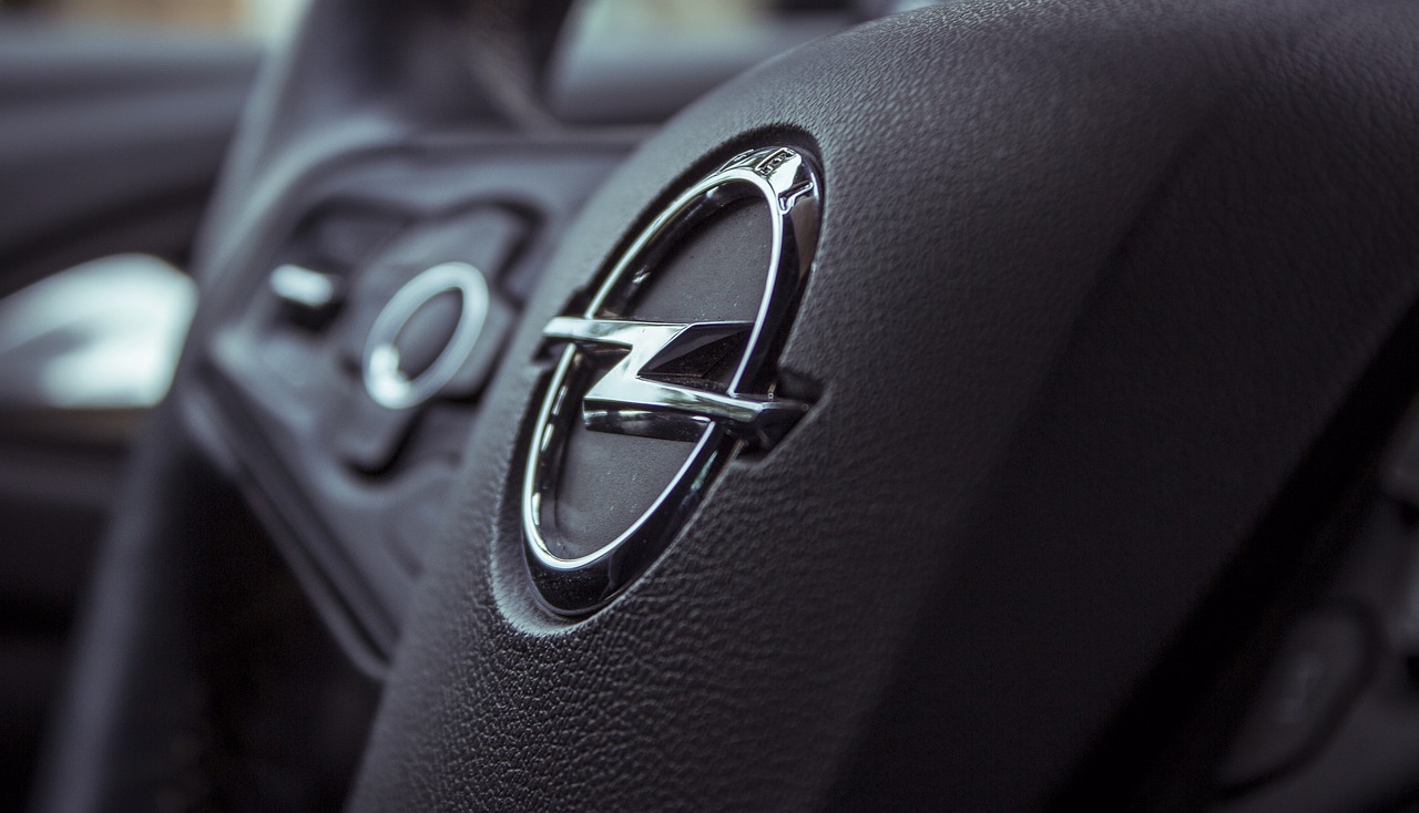 opel steering wheel auto free photo
