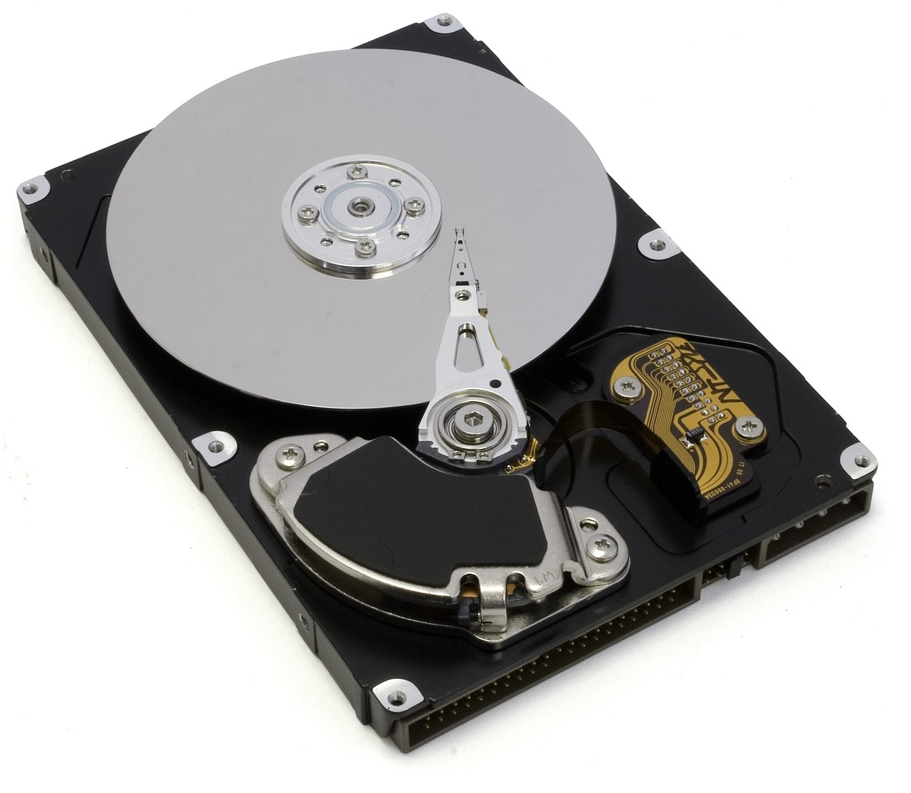 open hard drive tray and visible playhead writing free photo
