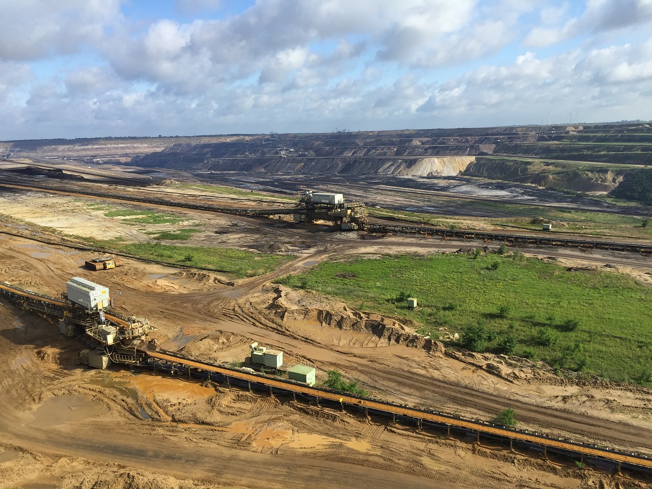 open pit mining commodity removal free photo