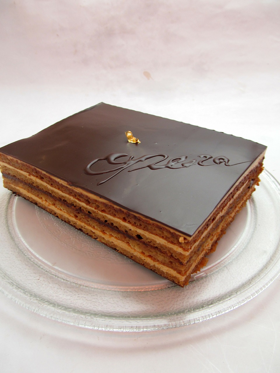 opera chocolate cake free photo