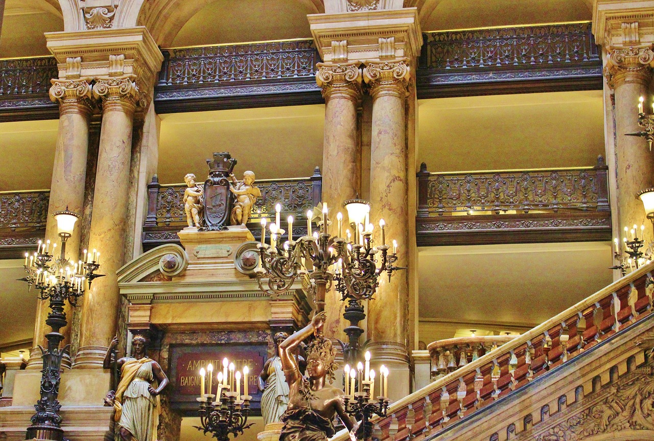 opera garnier theatre free photo