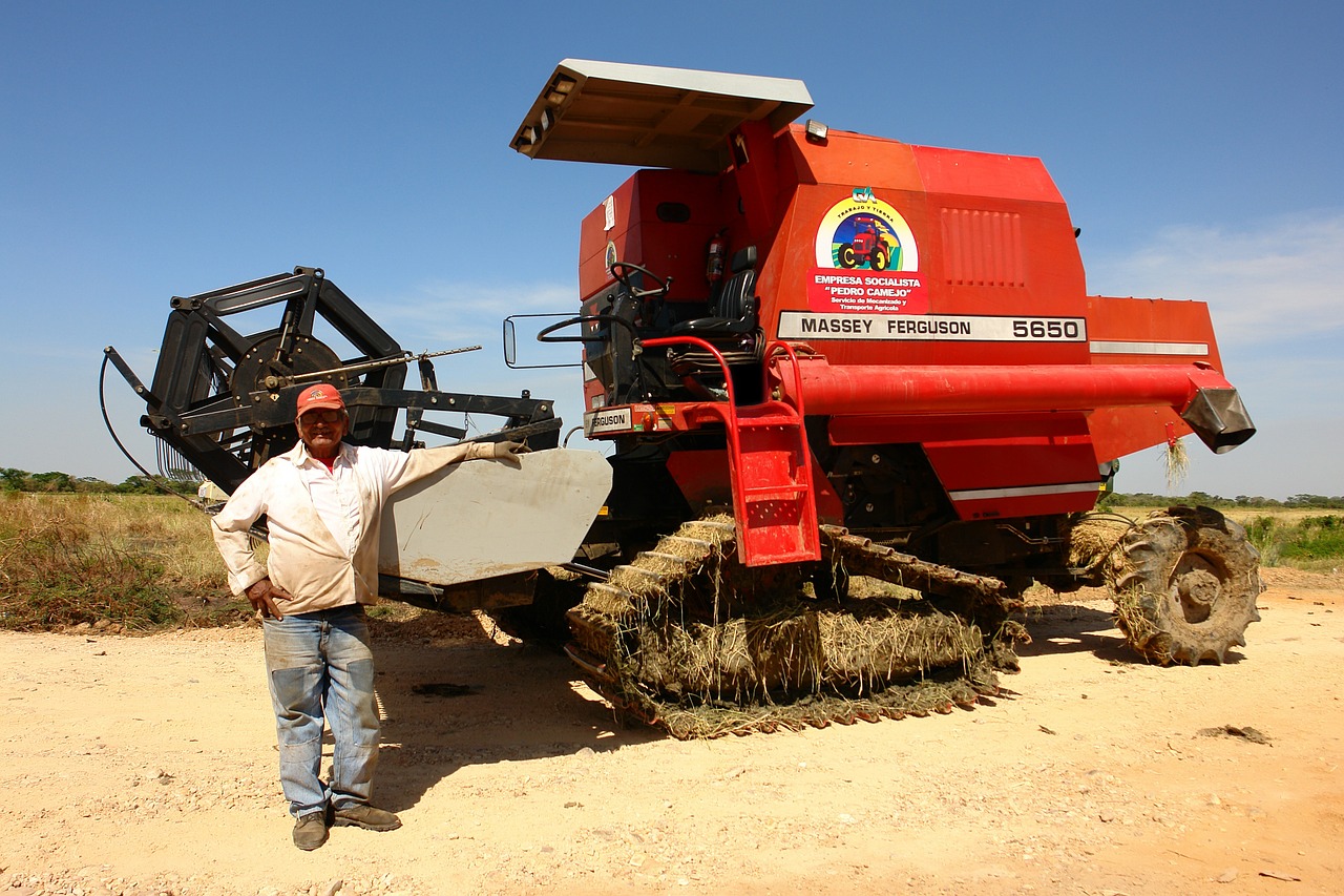 operator machinery agricultural free photo