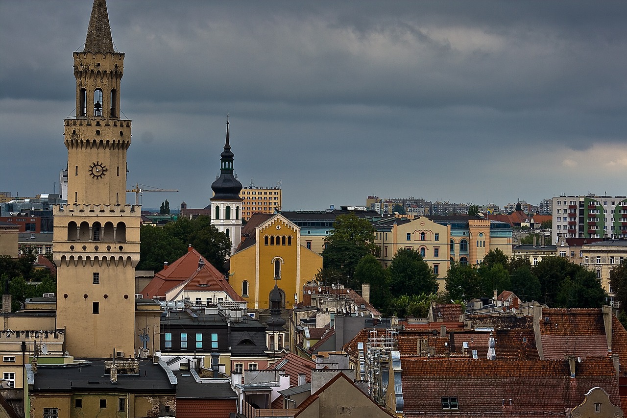 opole silesia panorama free photo