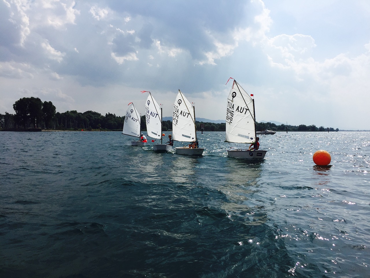 opti regatta lake constance free photo