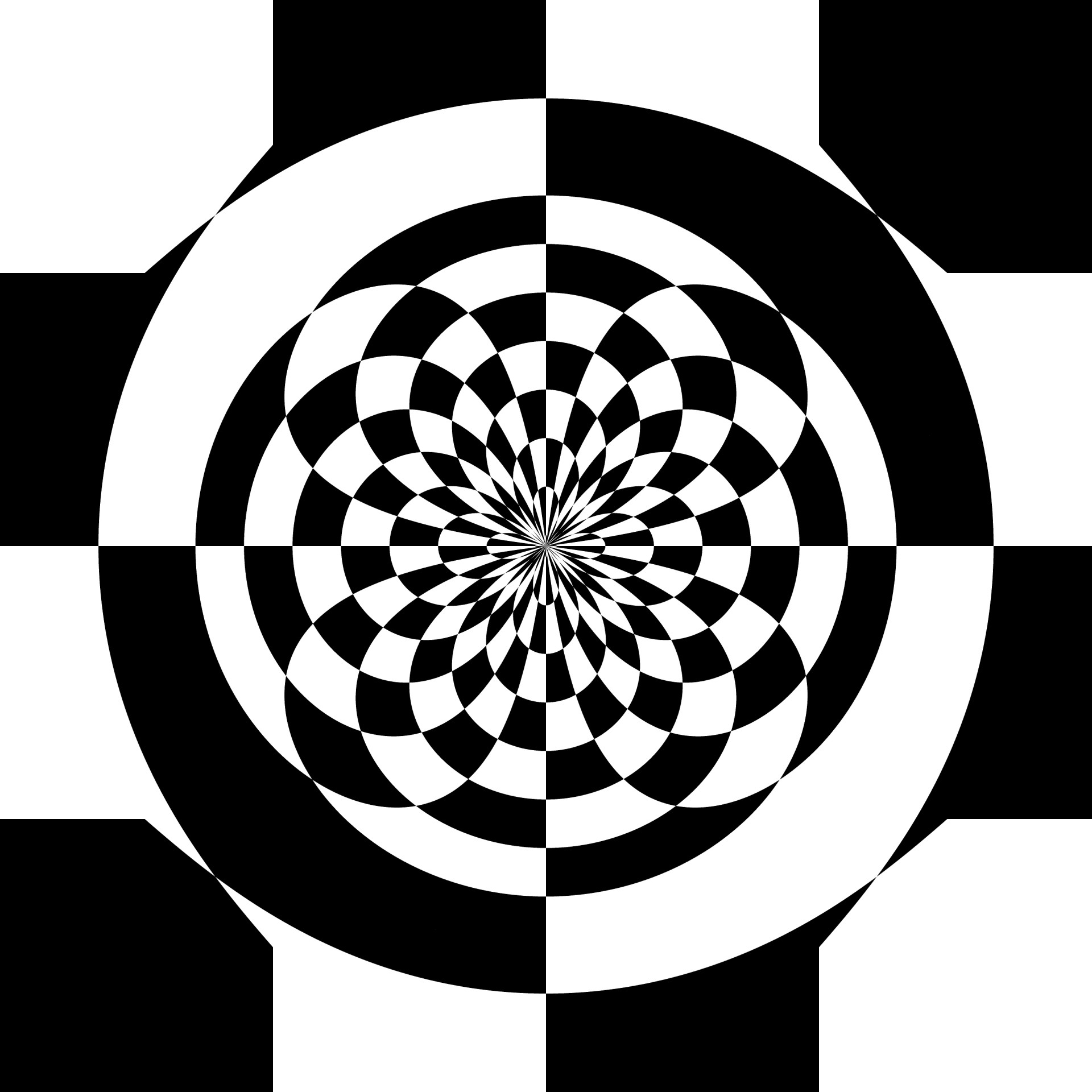 grid checker warp free photo