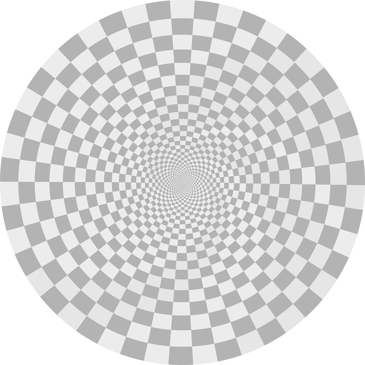 optical illusion tunnel circles free photo