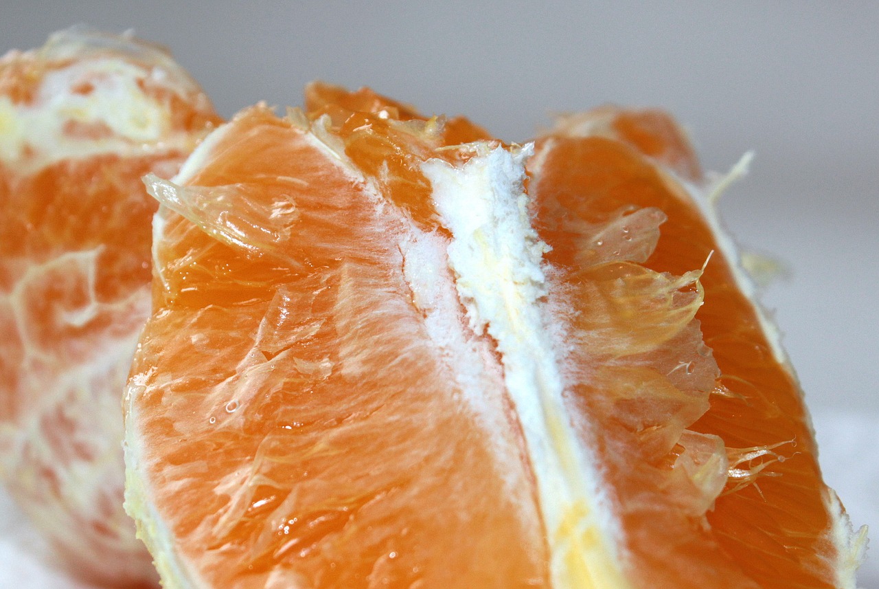 orange fruit pulp free photo