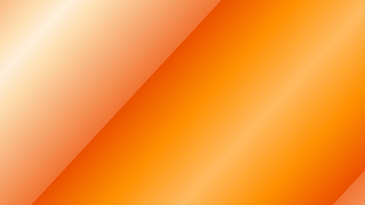 orange 3d background free photo