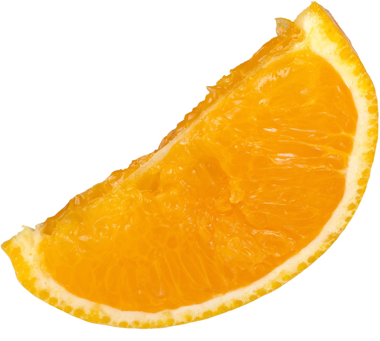 orange orange slice white background free photo