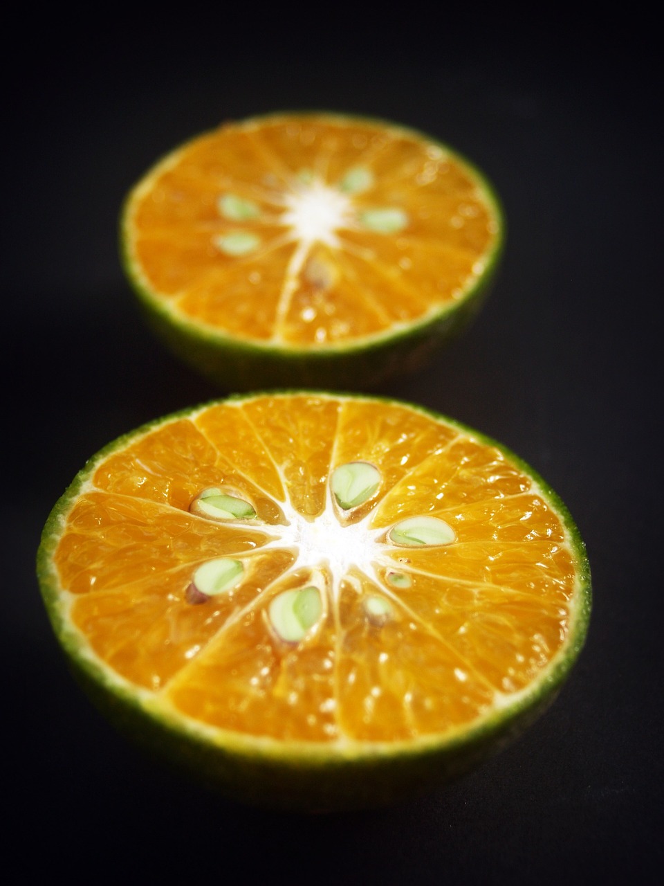 orange fruit slice free photo